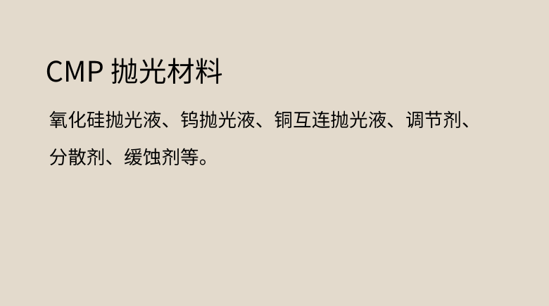 CMP抛光材料